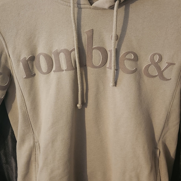 Abercrombie & Fitch Light Tan Hoodie - Picture 3 of 5